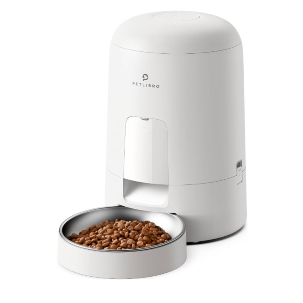 Automatic Dog Feeder - White